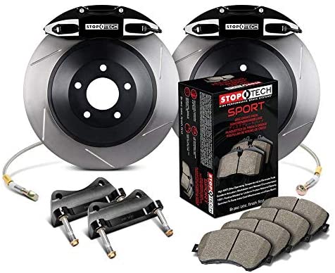 STOPTECH 82.J74.0058.51 Big Brake Kit 1 Piece Rotor, Rear TOYOTA LC200/LX570 (black) ST41 | 380x32 2015+ Photo-0 