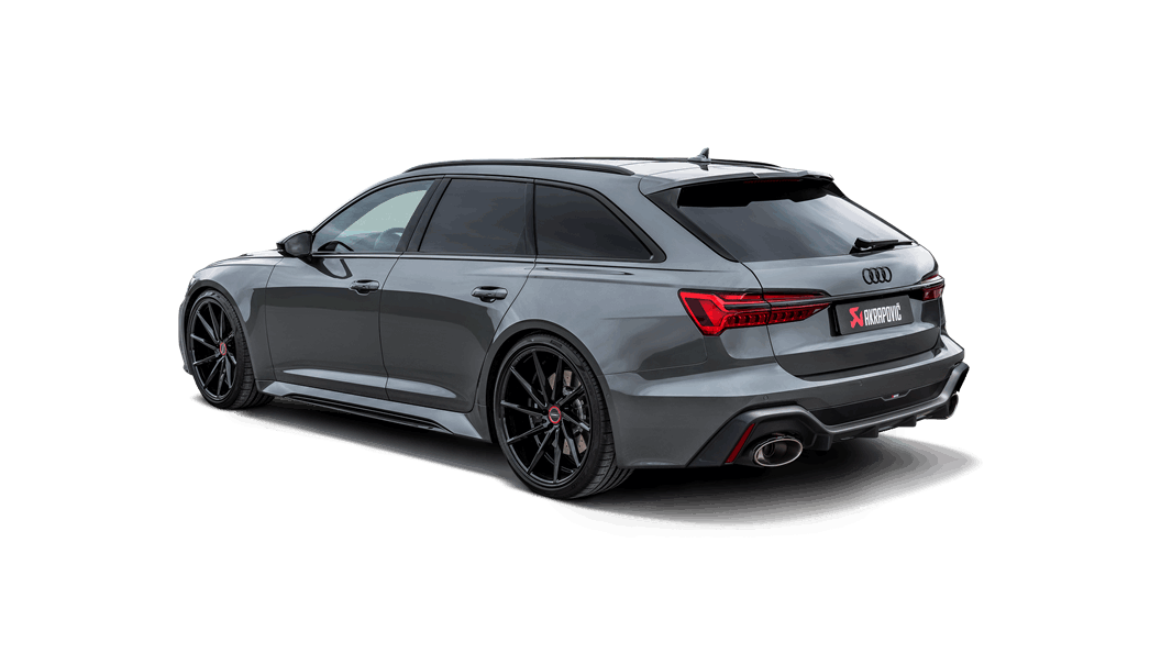 AKRAPOVIC S-AU/TI/15H Evolution Line Titanium for AUDI RS6 AVANT (C8) 2020 Photo-3 