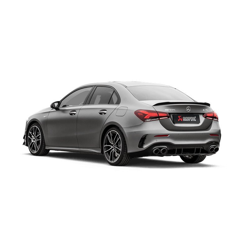 AKRAPOVIC S-ME/TI/9H Slip-On Line (Titanium) MERCEDES-AMG A35 (W177) Sedan (ECE type approved) Photo-2 