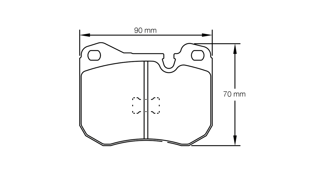 PAGID 4702-RSH42 Front Brake Pads for PORSCHE 944 2.5 / 2.5 S / 2.7 Photo-0 