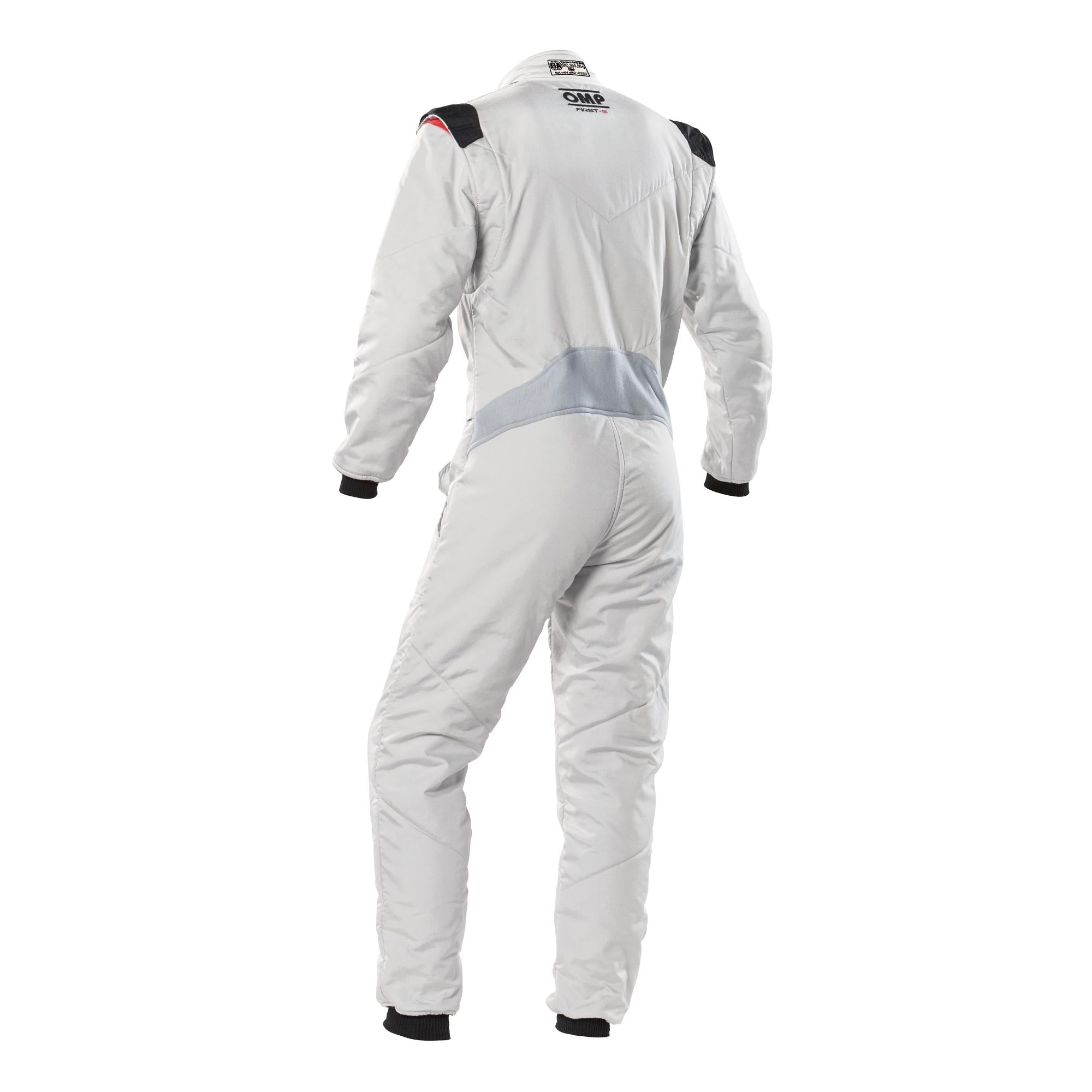 OMP IA0-1828-E01-083-52 (IA01828D08352) Racing suit FIRST-S MY2020, FIA 8856-2018, silver, size 52 Photo-1 