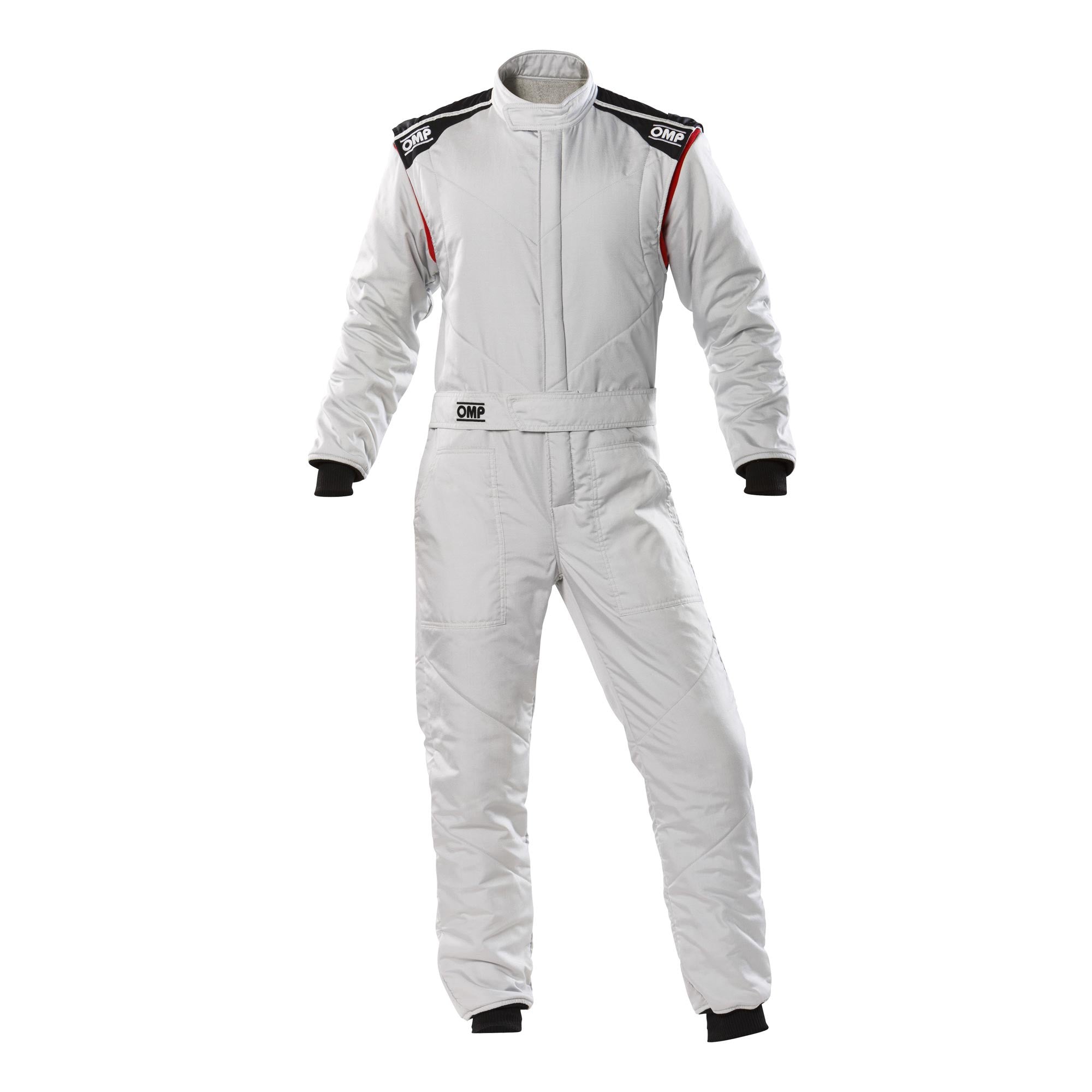 OMP IA0-1828-E01-083-52 (IA01828D08352) Racing suit FIRST-S MY2020, FIA 8856-2018, silver, size 52 Photo-0 