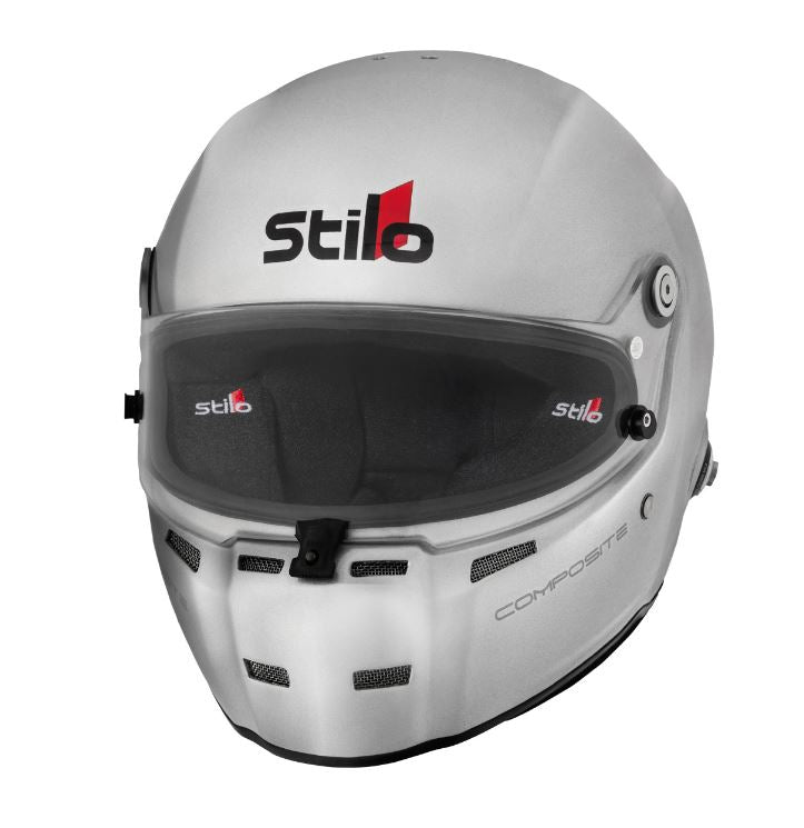 STILO AA0710AG2T61 ST5 FN Composite Racing full face helmet, HANS, SA2020/FIA, grey, size 61 Photo-0 