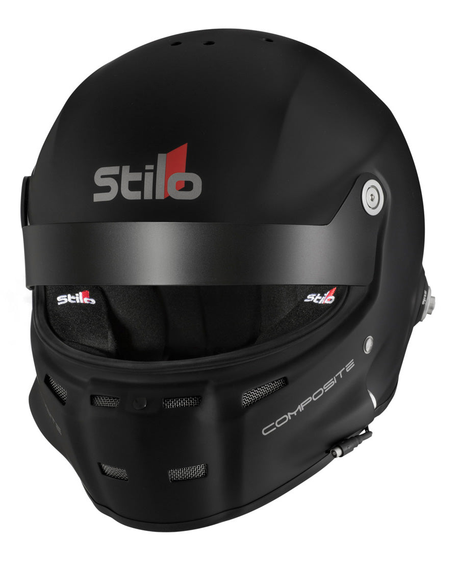 STILO AA0702CG2T570401 ST5 GT COMPOSITE Racing full face helmet, HANS, SA2020/FIA, matt black, size 57 Photo-0 