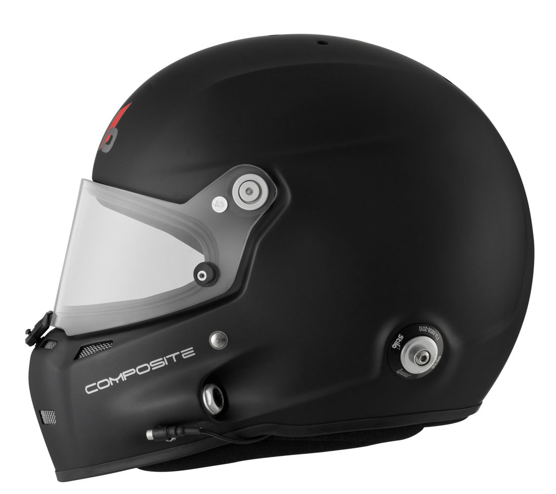 STILO AA0700CG2T590401 Full-face helmet ST5F COMPOSITE Turismo, HANS, SA2020/FIA, matt black, size 59 Photo-3 