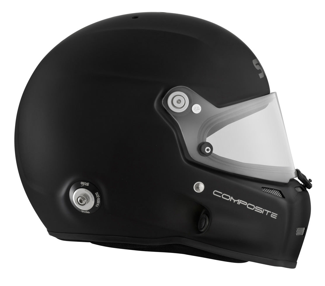 STILO AA0700CG2T590401 Full-face helmet ST5F COMPOSITE Turismo, HANS, SA2020/FIA, matt black, size 59 Photo-4 