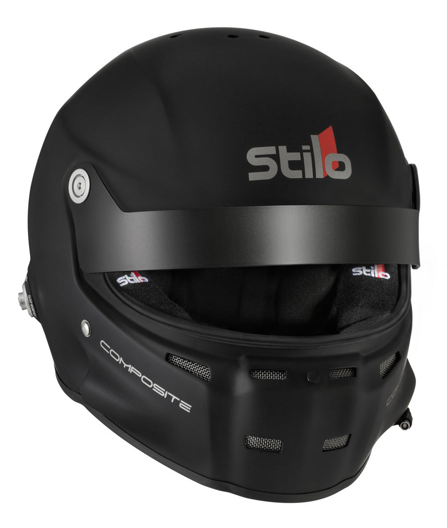 STILO AA0702CG2T550401 ST5 GT COMPOSITE Racing full face helmet, HANS, SA2020/FIA, matt black, size 55 Photo-1 