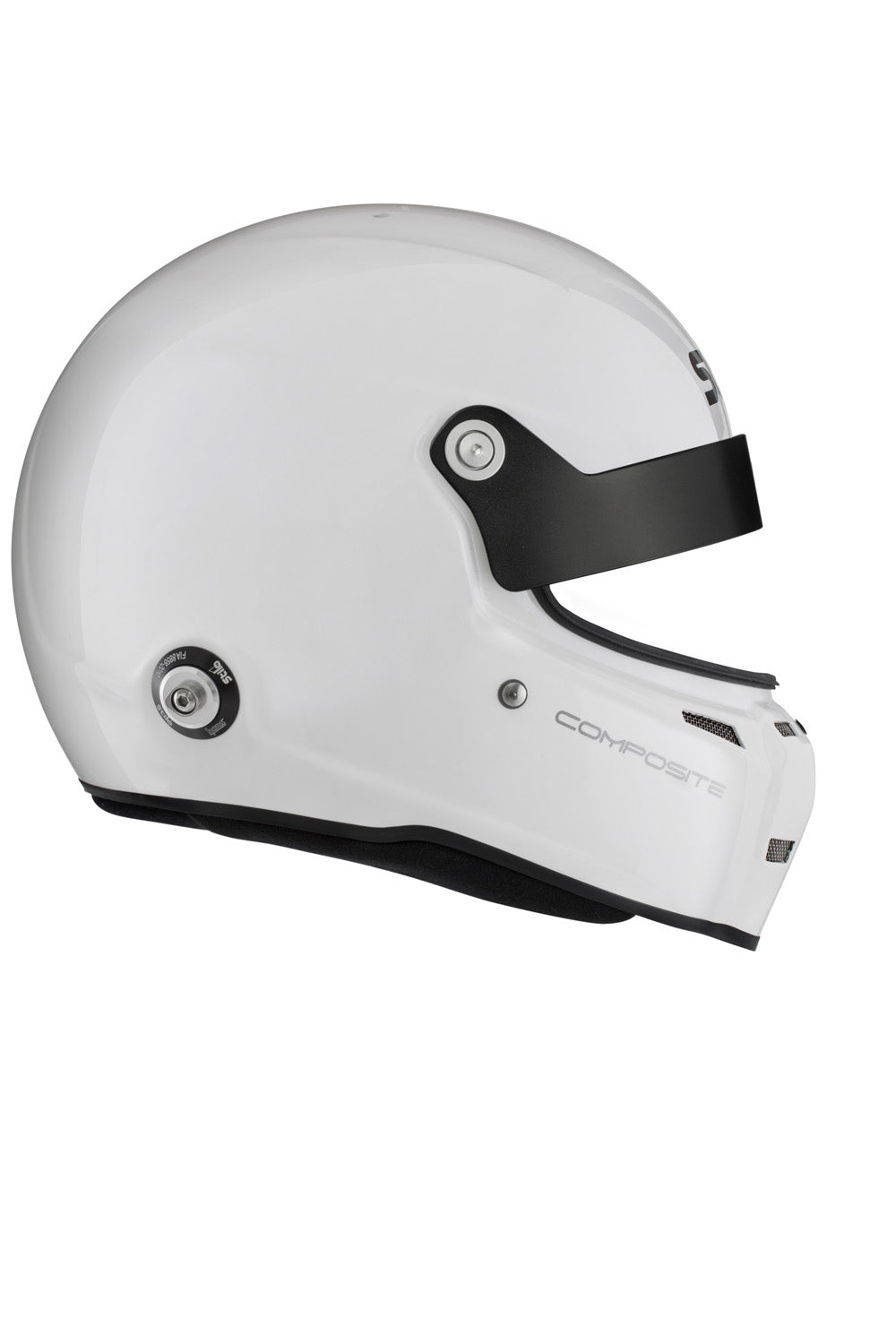 STILO AA0712AG2T610101 ST5GT N COMPOSITE Racing full face helmet, HANS, SA2020/FIA, white/black, size 61 Photo-4 