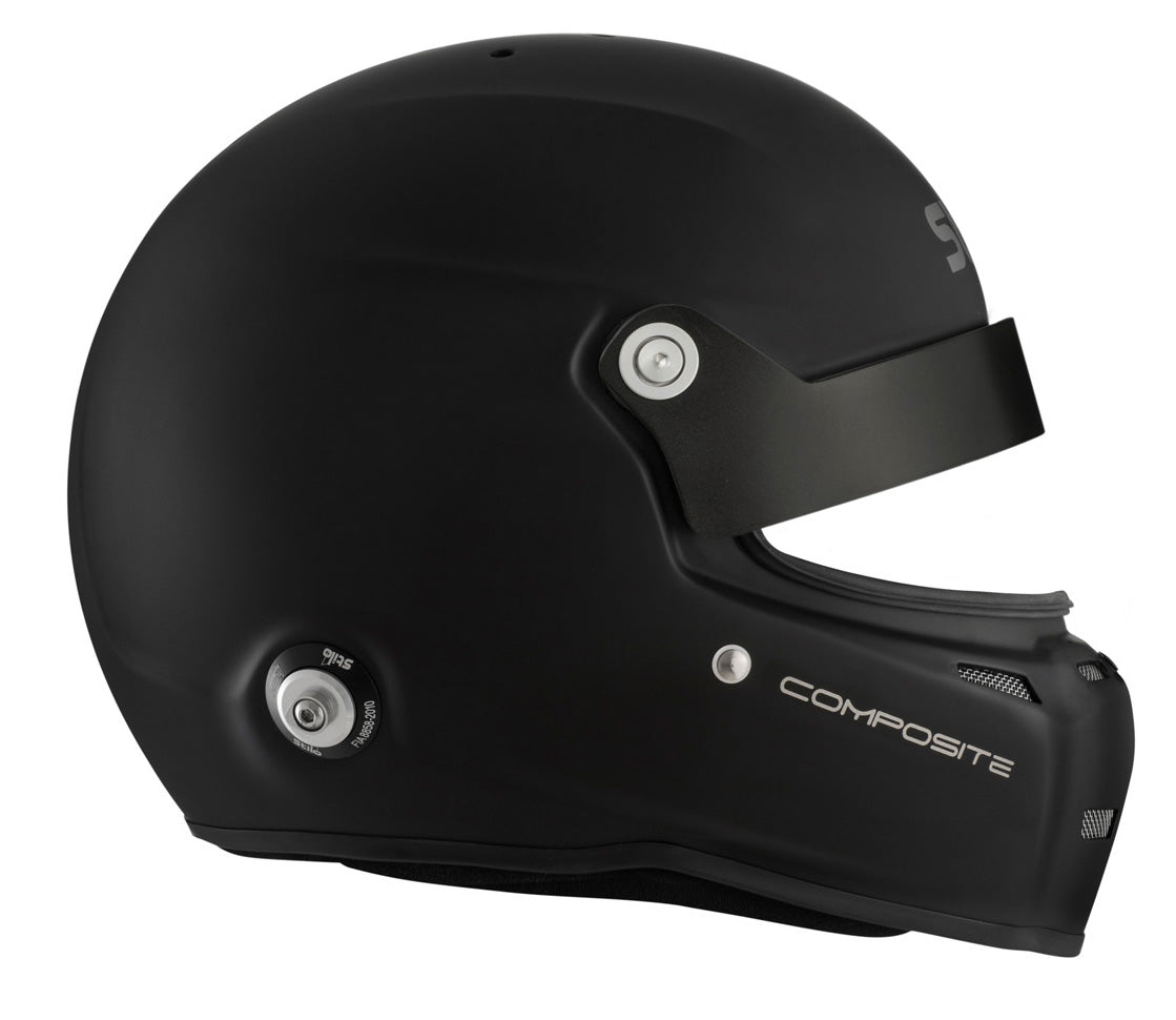 STILO AA0712AG2T570401 ST5GT N COMPOSITE Racing full face helmet, HANS, SA2020/FIA, matt black, size 57 Photo-4 