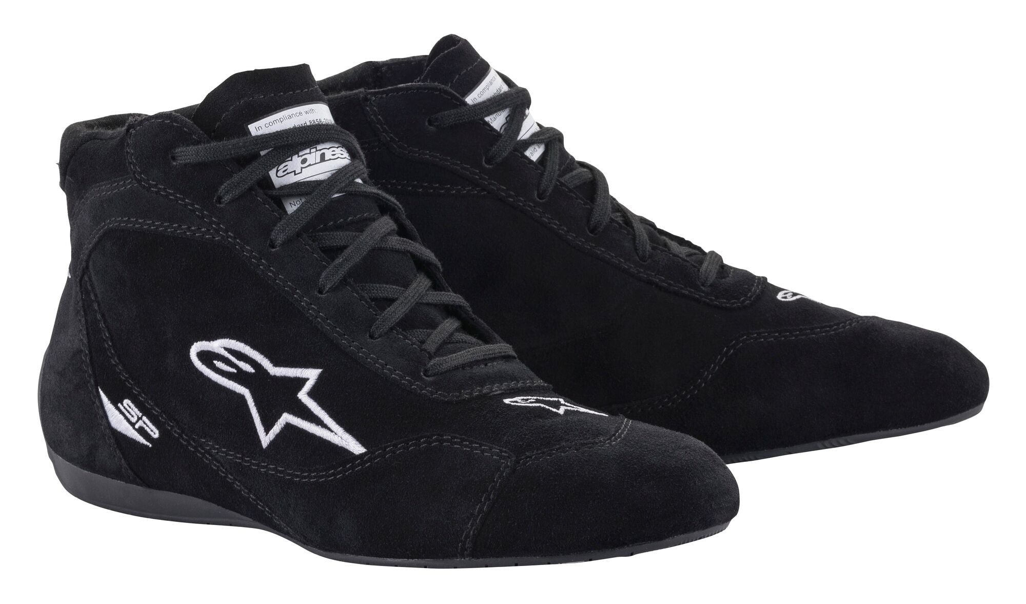 ALPINESTARS 2710521_10_10 Racing shoes SP v2, FIA 8856-2018, black, Size 43 Photo-0 