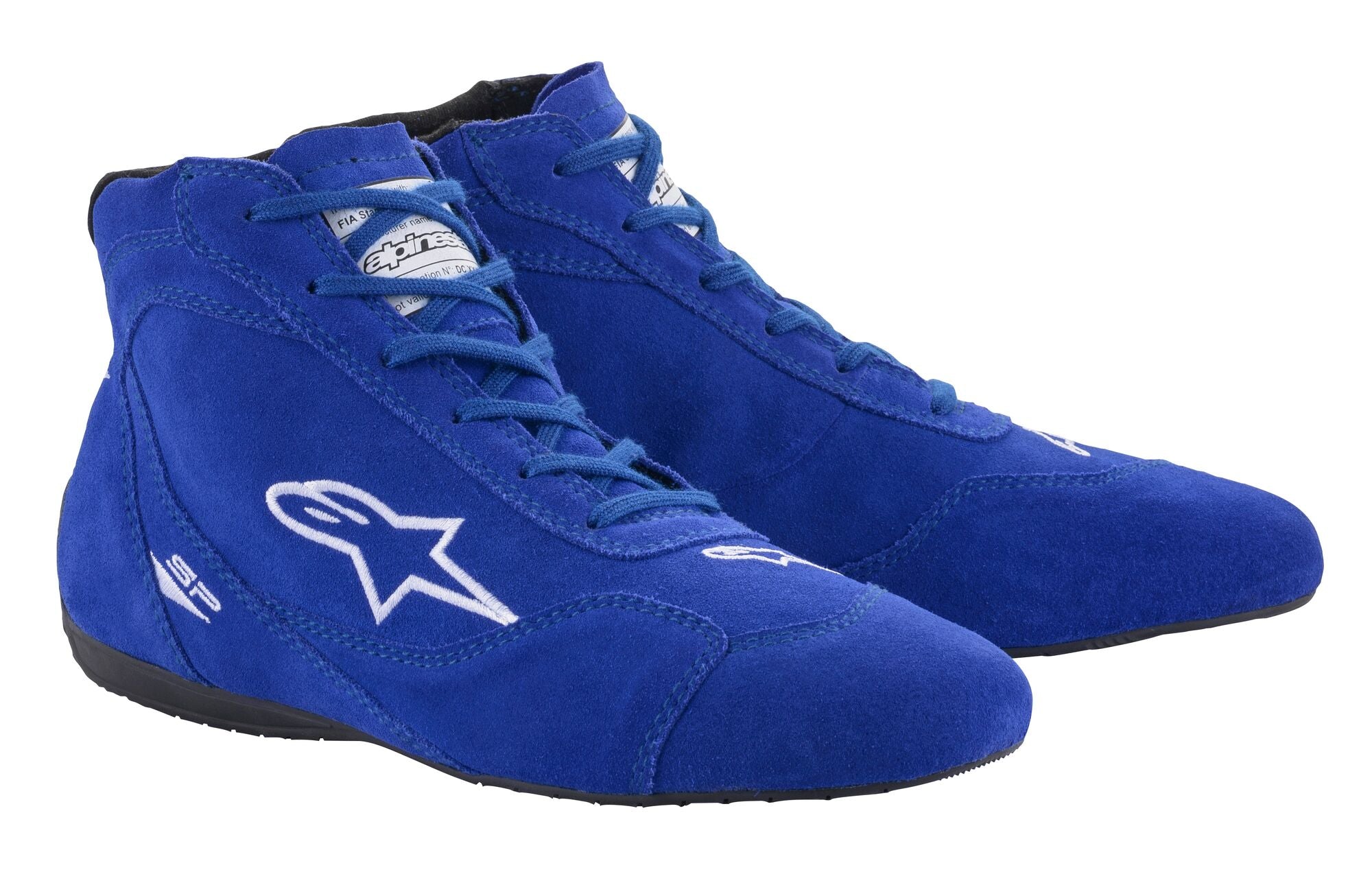 ALPINESTARS 2710521_70_12 Racing shoes SP v2, FIA 8856-2018, blue, Size 45,5 Photo-0 