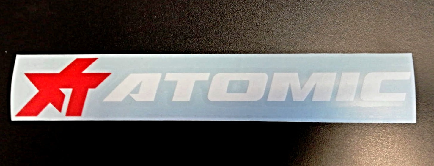 ATOMIC AT-STW Atomic paper sticker White 225*35mm Photo-0 