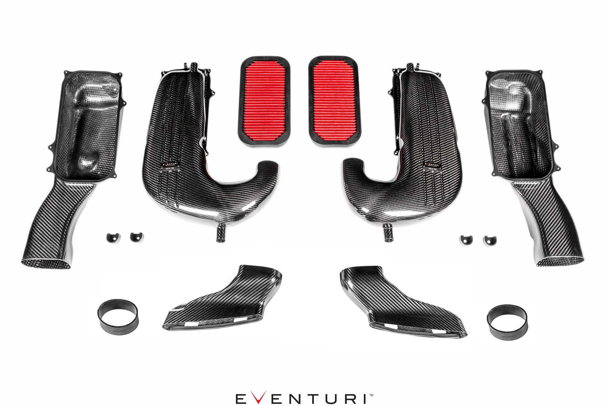 EVENTURI EVE-C63S-CF-INT Intake system MERCEDES-Benz AMG W205 C63S (carbon fiber) Photo-0 