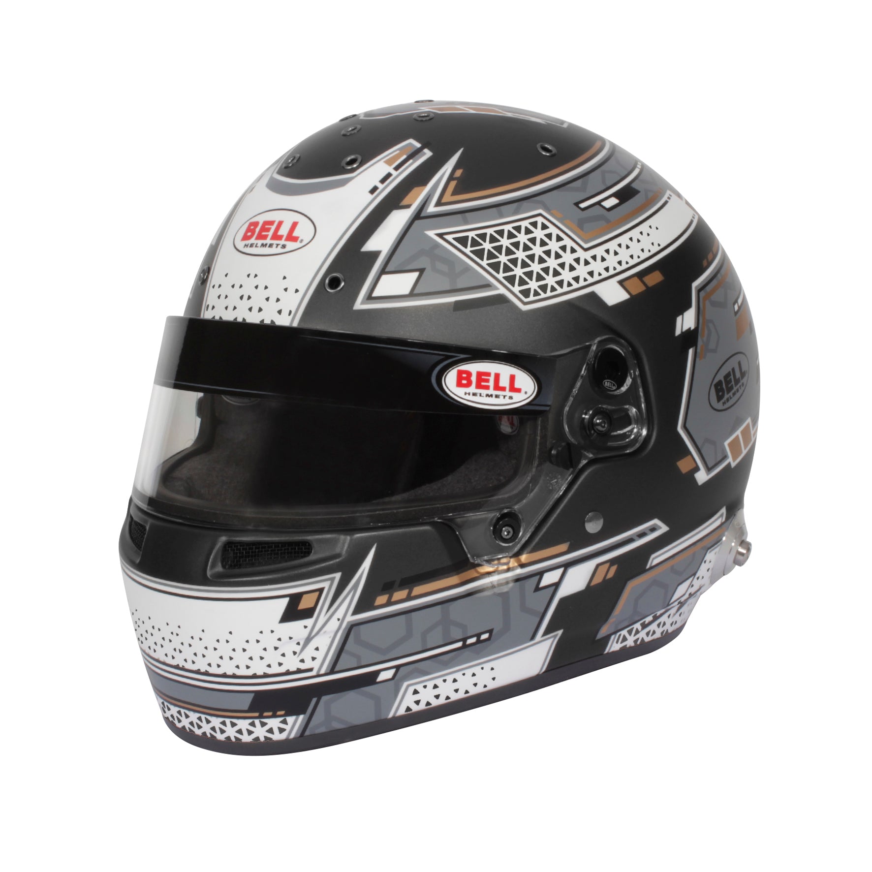 BELL 1310A56 RS7 STAMINA GREY Racing helmet full face, HANS, FIA8859-2015, size 60 (7 1/2) Photo-0 