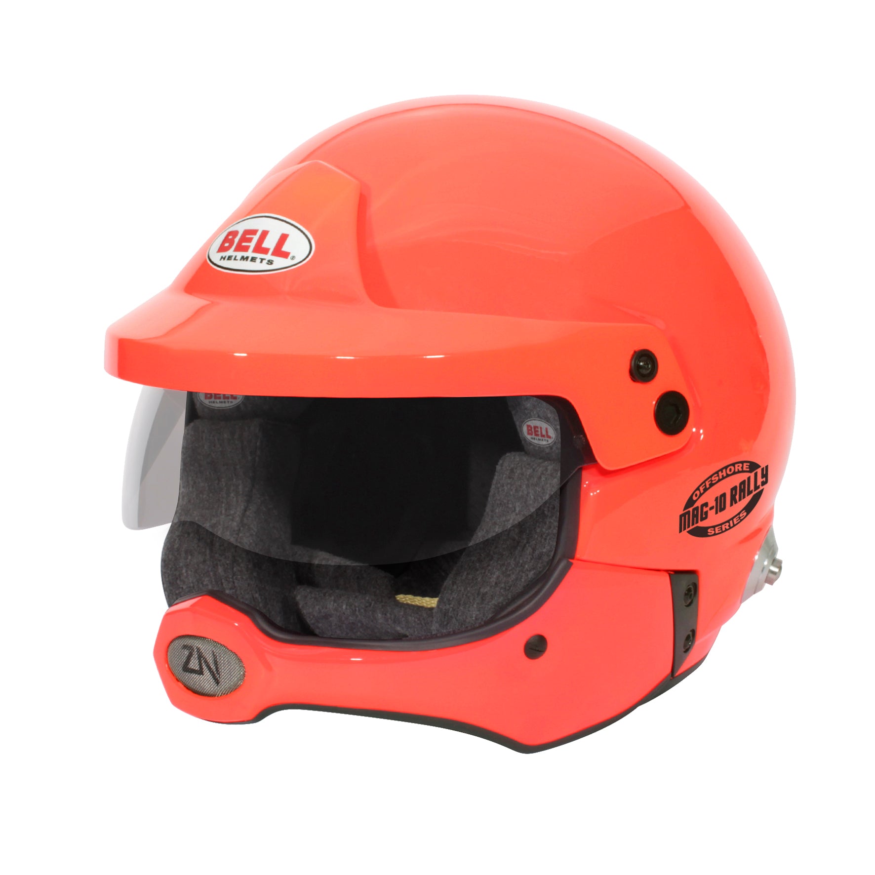 BELL 1346021 MAG-10 RALLY PRO OFFSHORE ORANGE Open face helmet, HANS, FIA, size 54 (6 3/4) Photo-1 