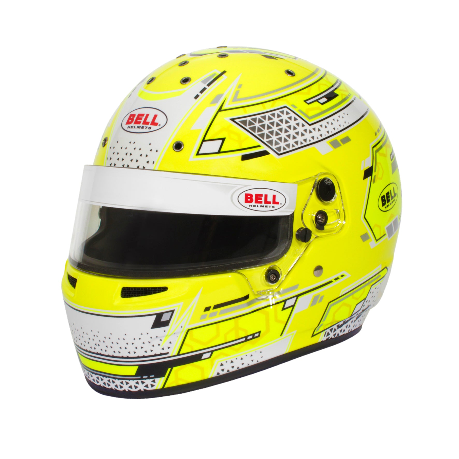 BELL 1310A94 Karting helmet RS7-K STAMINA YELLOW, K2020, size XLG (61-61+) Photo-0 