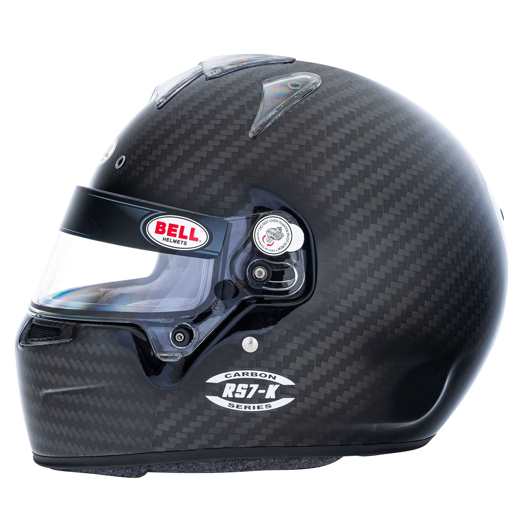 BELL 1204A42 Karting helmet RS7-K CARBON, K2020, size 57 (7 1/8) Photo-2 