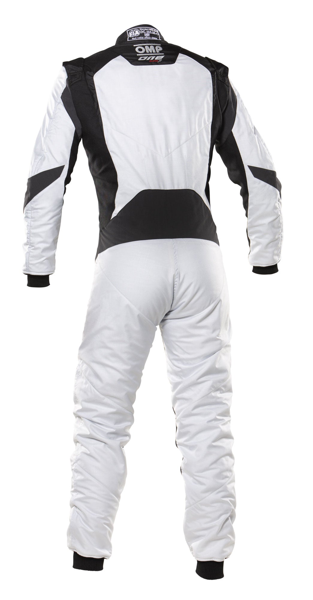 OMP IA0-1861-A01-083-56 (IA0186108356) Racing suit ONE EVO X, FIA 8856-2018, silver/black, size 56 Photo-1 