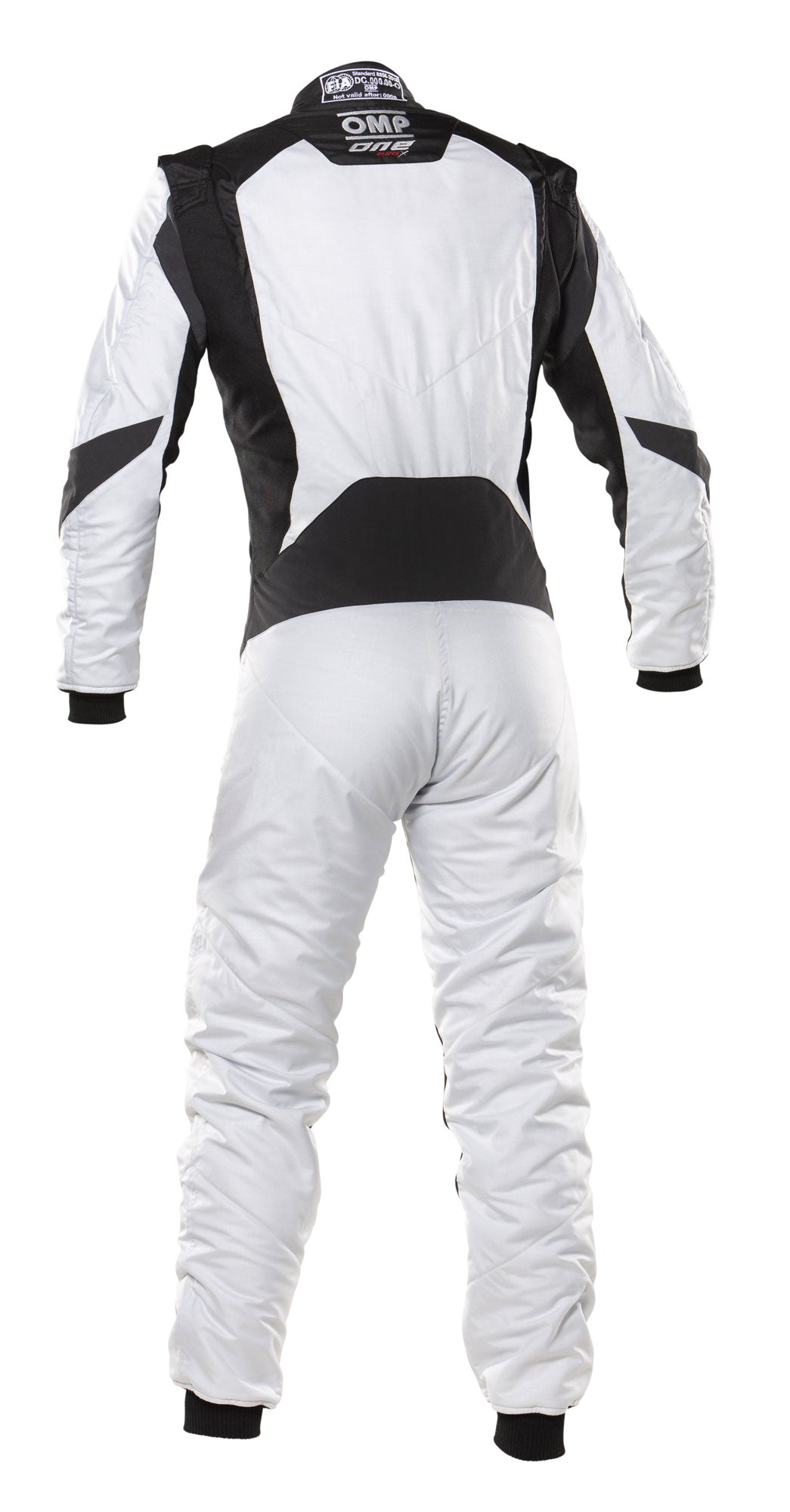 OMP IA0-1861-A01-083-46 (IA0186108346) Racing suit ONE EVO X, FIA 8856-2018, silver/black, size 46 Photo-1 