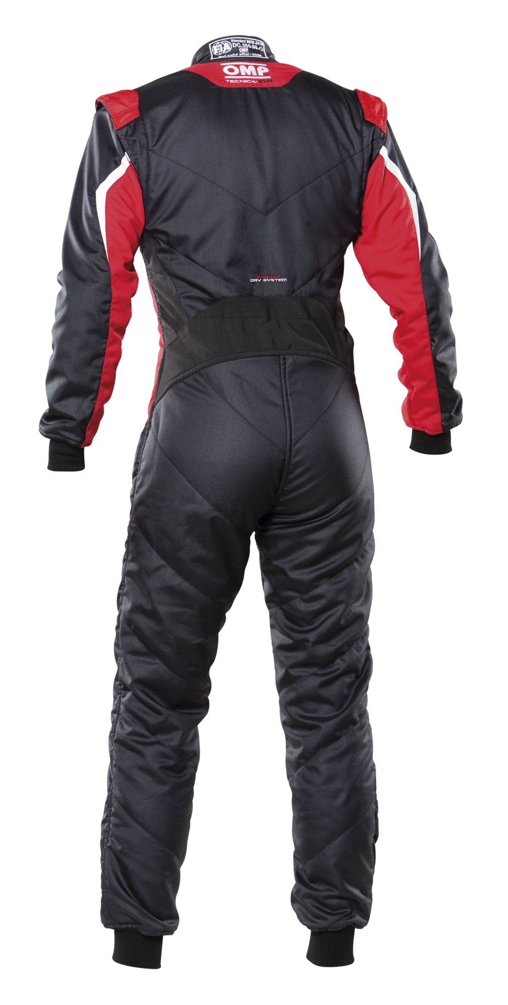 OMP IA0-1859-B01-073-54 (IA01859E07354) Racing suit TECNICA EVO MY2021, FIA 8856-2018, black/red, size 54 Photo-1 