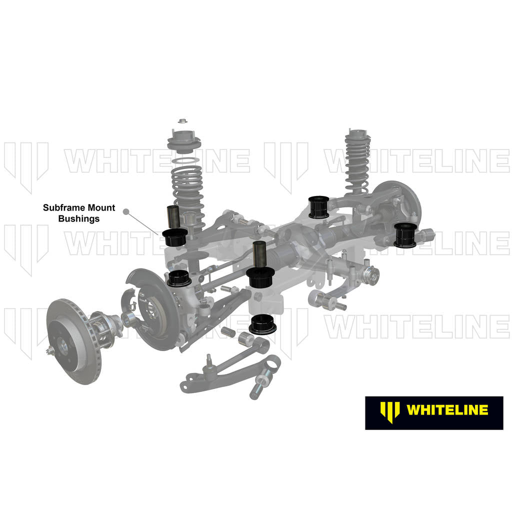 WHITELINE KDT910 Positive Traction Kit - Mount Bushing Inserts - Subaru Photo-1 
