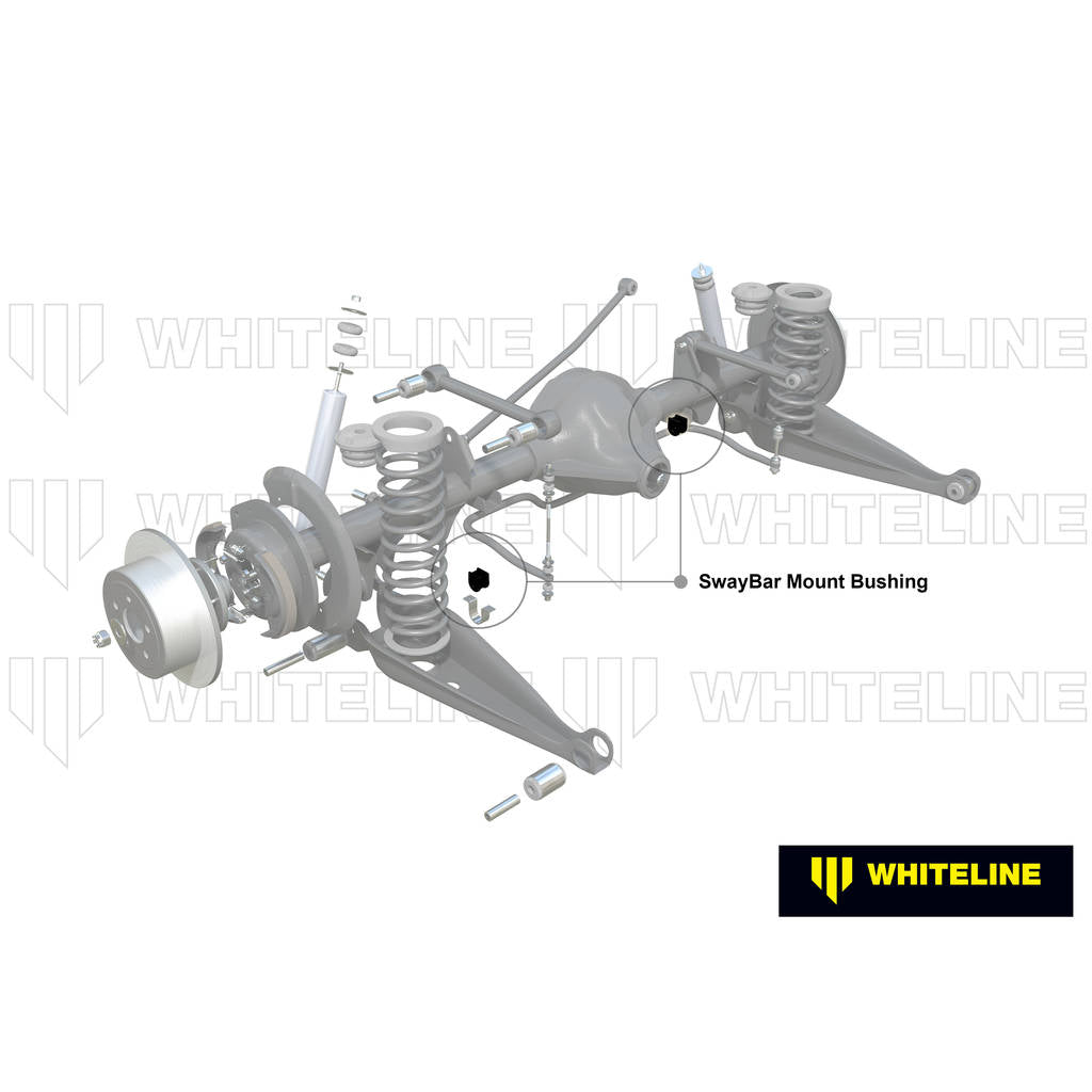 WHITELINE KSK020-20 Rear Anti Roll Bar Mount - Bushing Kit 20mm for Whiteline Anti Roll Bars Photo-2 