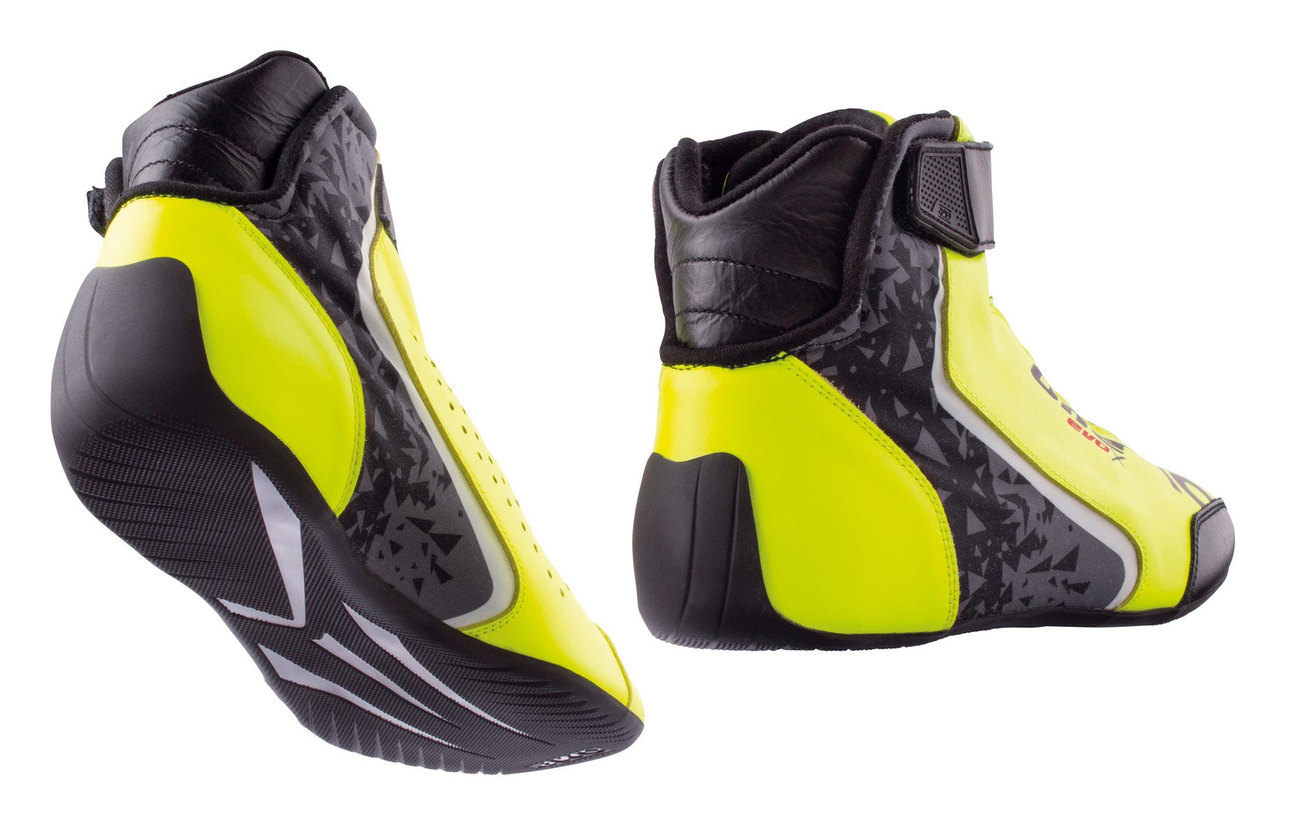 OMP IC0-0806-B01-099-43 (IC/806E09943) ONE EVO X Racing shoes, FIA 8856-2018, fluo yellow, size 43 Photo-1 