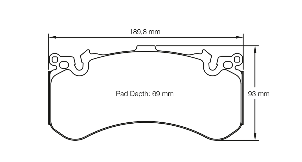 PAGID 4937-RSC2 Brake Pads Photo-0 
