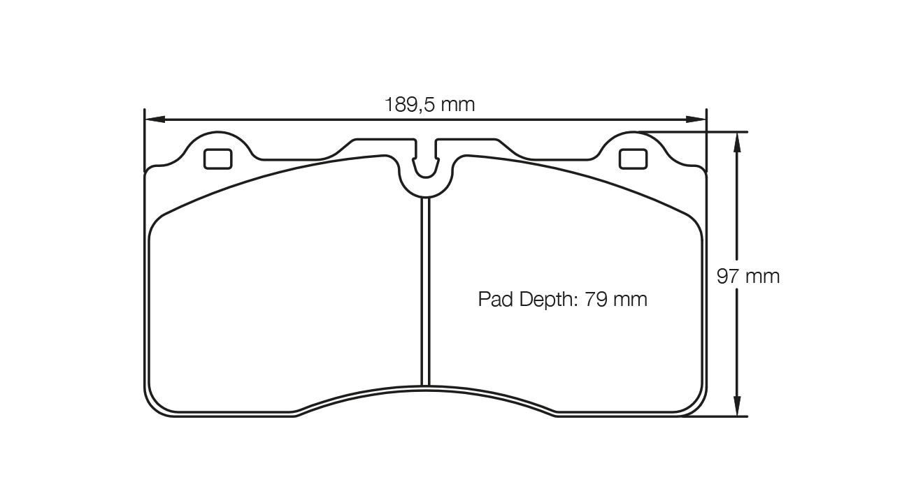 PAGID 4945-RSC1 Front brake pads RSC1 NISSAN R35 GTR [ceramic brakes] Photo-0 