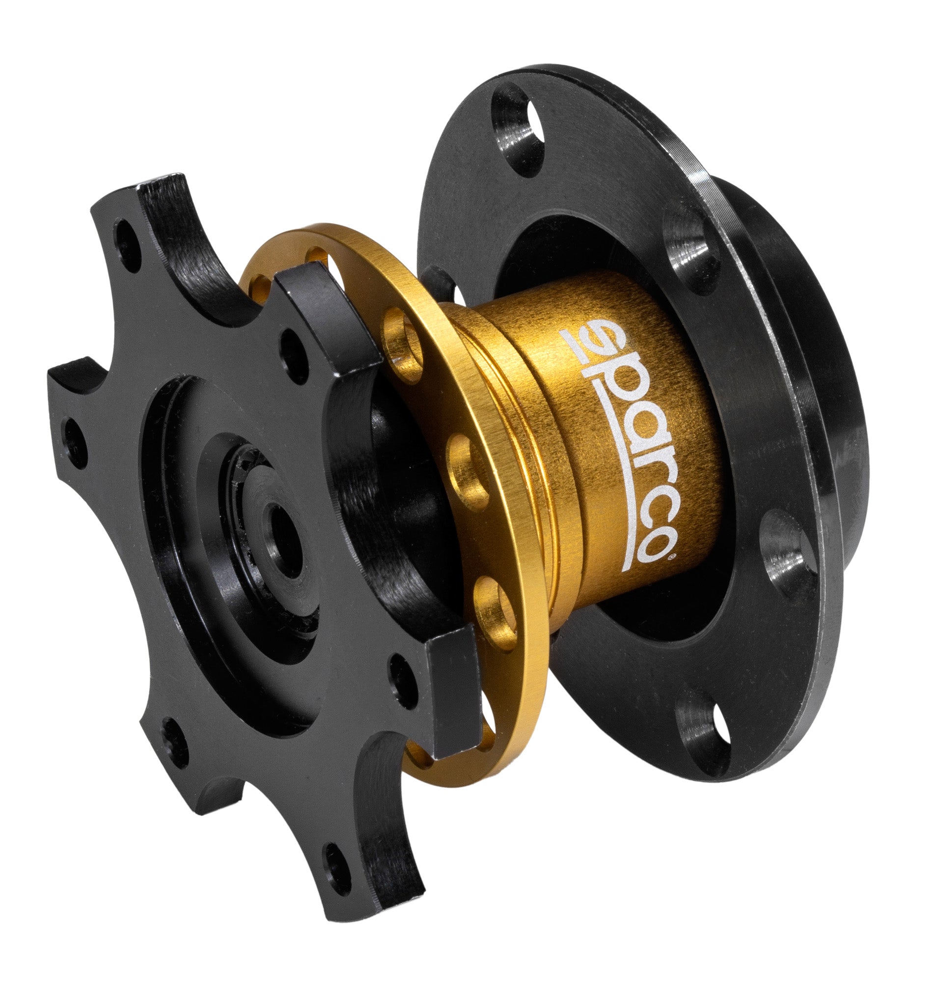 SPARCO 015R98R Quick release hub (bolted), aluminium, mount 6x70 mm, FIA Photo-0 