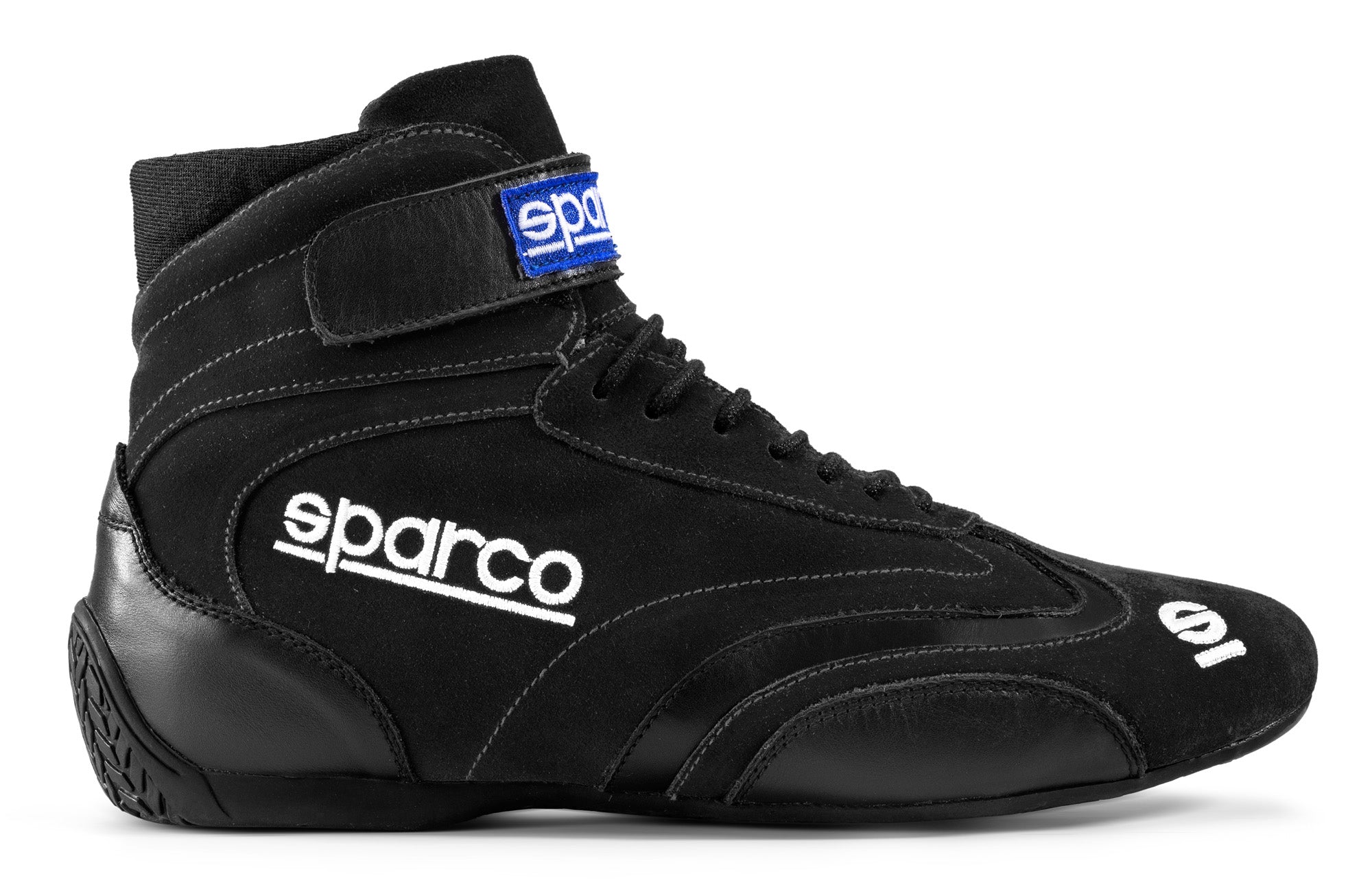 SPARCO 00128745NR TOP Racing shoes, FIA 8856-2018, black, size 45 Photo-0 