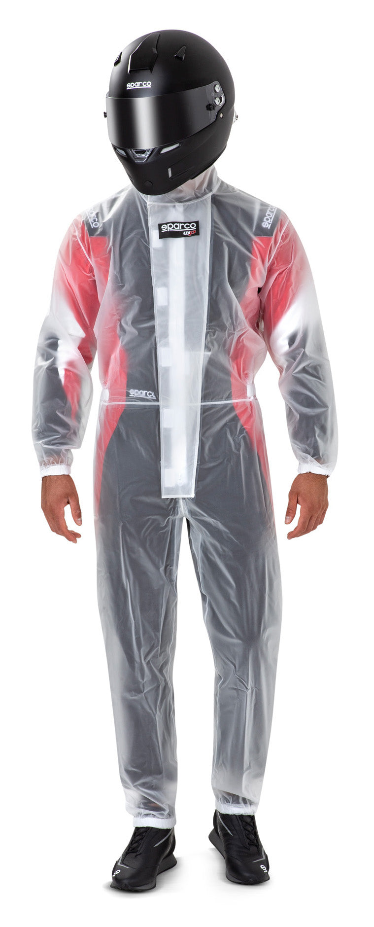 SPARCO 00239T1EXXL Rain suit T1 EVO, clear, size XXL Photo-0 