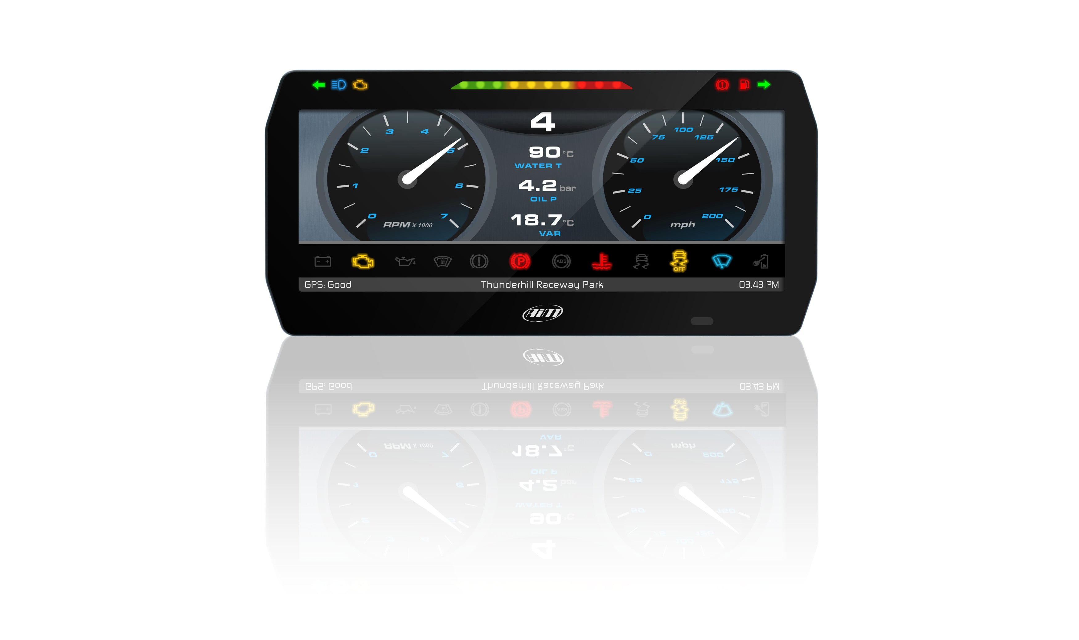 AIM XC1PDM08D10G050C2 PDM08 D 10" Icons GPS 50 Photo-1 