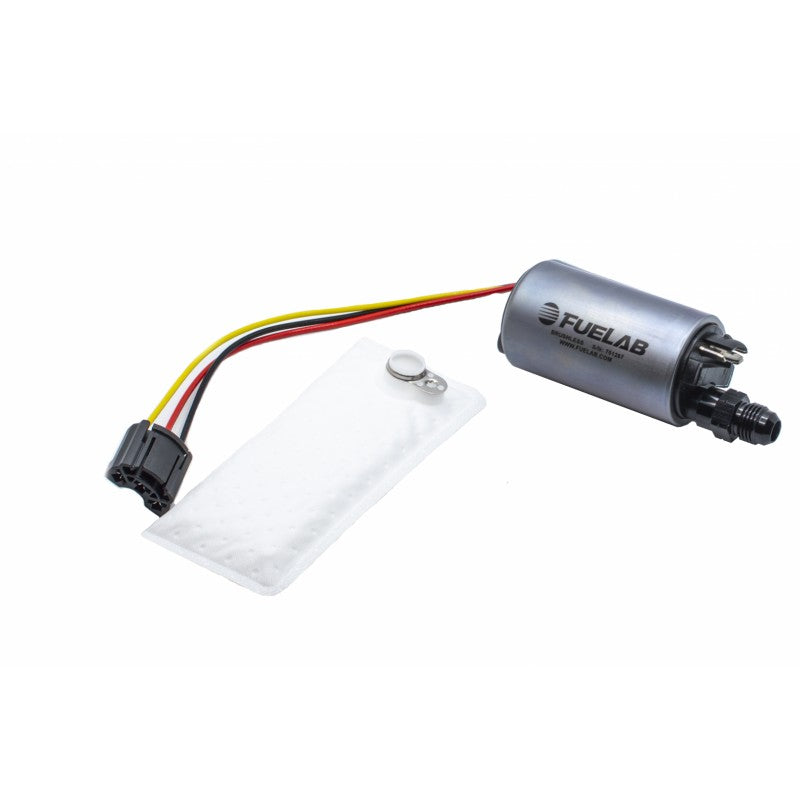 FUELAB 49611 In-Tank Brushless Fuel Pump (500 LPH @ 3 BAR, 8.6 BAR max) with -6AN Outlet Photo-0 