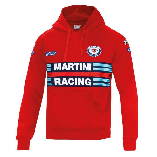 SPARCO 01279MRRS0XS HOODIE MARTINI RACING, red, size XS Photo-0 