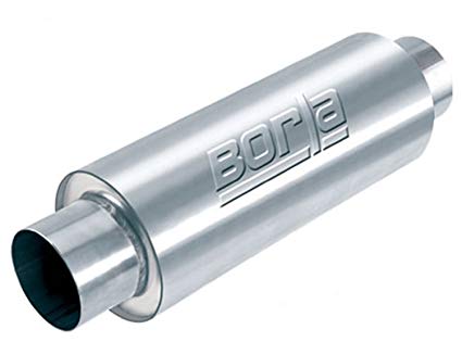 BORLA 400261 XR-1® Multi-Core 3.5" Center-Center 24"x6.25" Round - Racing Muffler Photo-0 