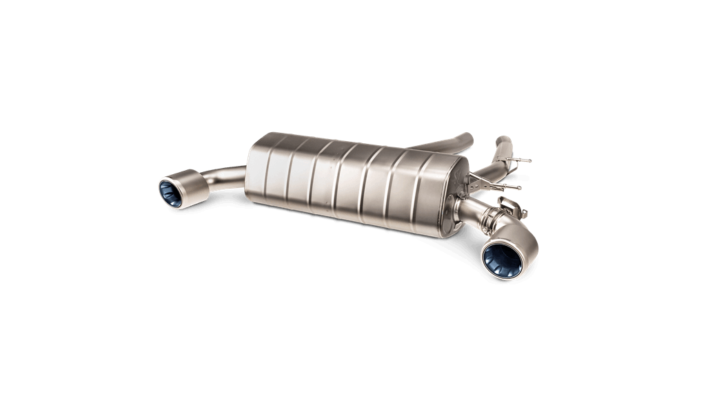 AKRAPOVIC S-TY/T/1H Slip-On Line (Titanium) for TOYOTA Supra (A90) 2019-2024 Photo-0 