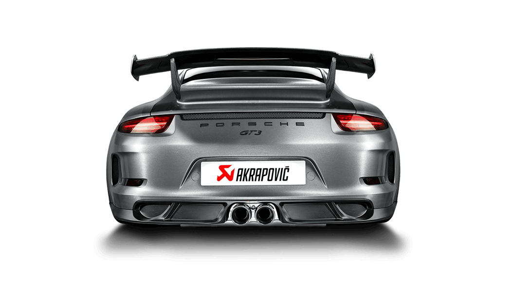 AKRAPOVIC DI-PO/CA/1 Rear Carbon Fiber Diffuser PORSCHE 911 GT3 (991) 2014-2017 ABE Type Approval Photo-3 