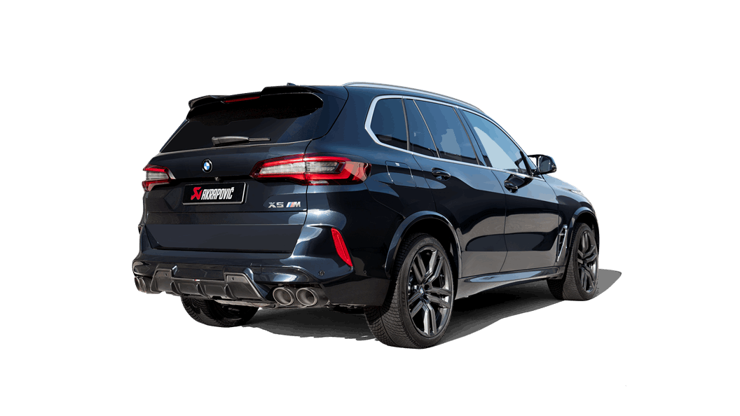 AKRAPOVIC S-BM/T/28H Slip-On Line (Titanium) ECE Approval BMW X5 M / X5 M Competition (F95) - OPF/GPF 2021-2022 Photo-1 