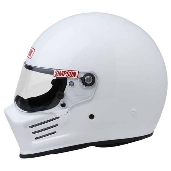 SIMPSON 7210021 SUPER BANDIT Full face helmet, Snell SA2020, white, size M Photo-0 