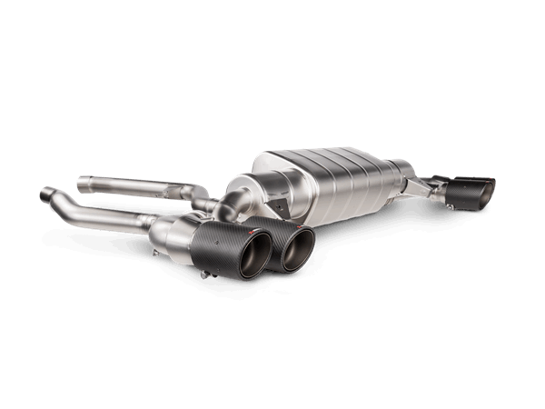 AKRAPOVIC S-BM/T/18H Slip-On Line (Titanium) for BMW M440i (OPF vehicles) Photo-0 