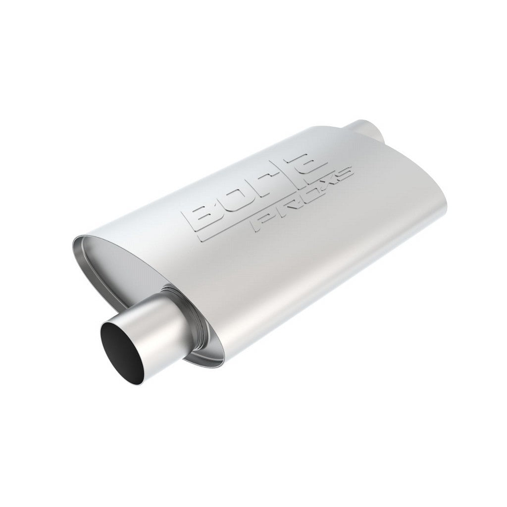 BORLA 40352 ProXS™ Muffler Offset / Offset Oval 2.5" 14" x 4" x 9.5" Photo-0 