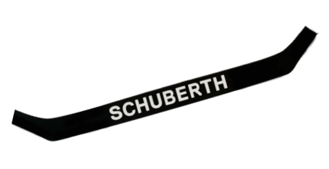 SCHUBERTH 1010008074 Schuberth visor sticker Black colour, white wording SF3/SP1 Photo-0 