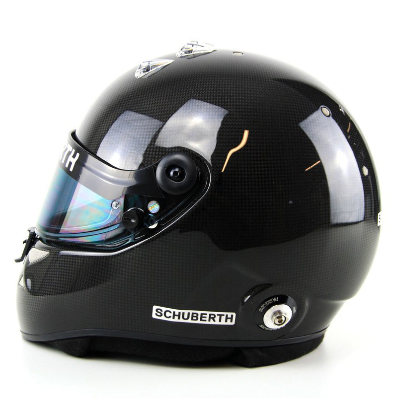 SCHUBERTH 1010007025 Helmet SF3 ABP Matt Carbon, FIA 8860-2018, black Hans clips, size 57 Photo-1 