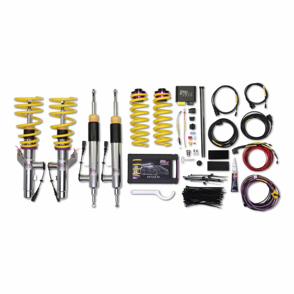 KW 39020001 Coilover Kit INOX DDC ECU BMW 1er / 1-series (E81, E87); (187,1K2,1K4) 09/04-08/11 Photo-0 