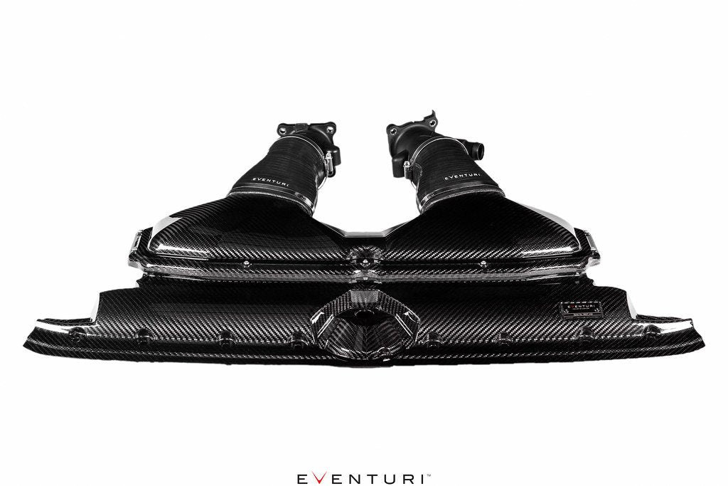 EVENTURI EVE-C8RS6-CF-INT Black Carbon intake Gloss AUDI C8 RS6 RS7 Photo-0 