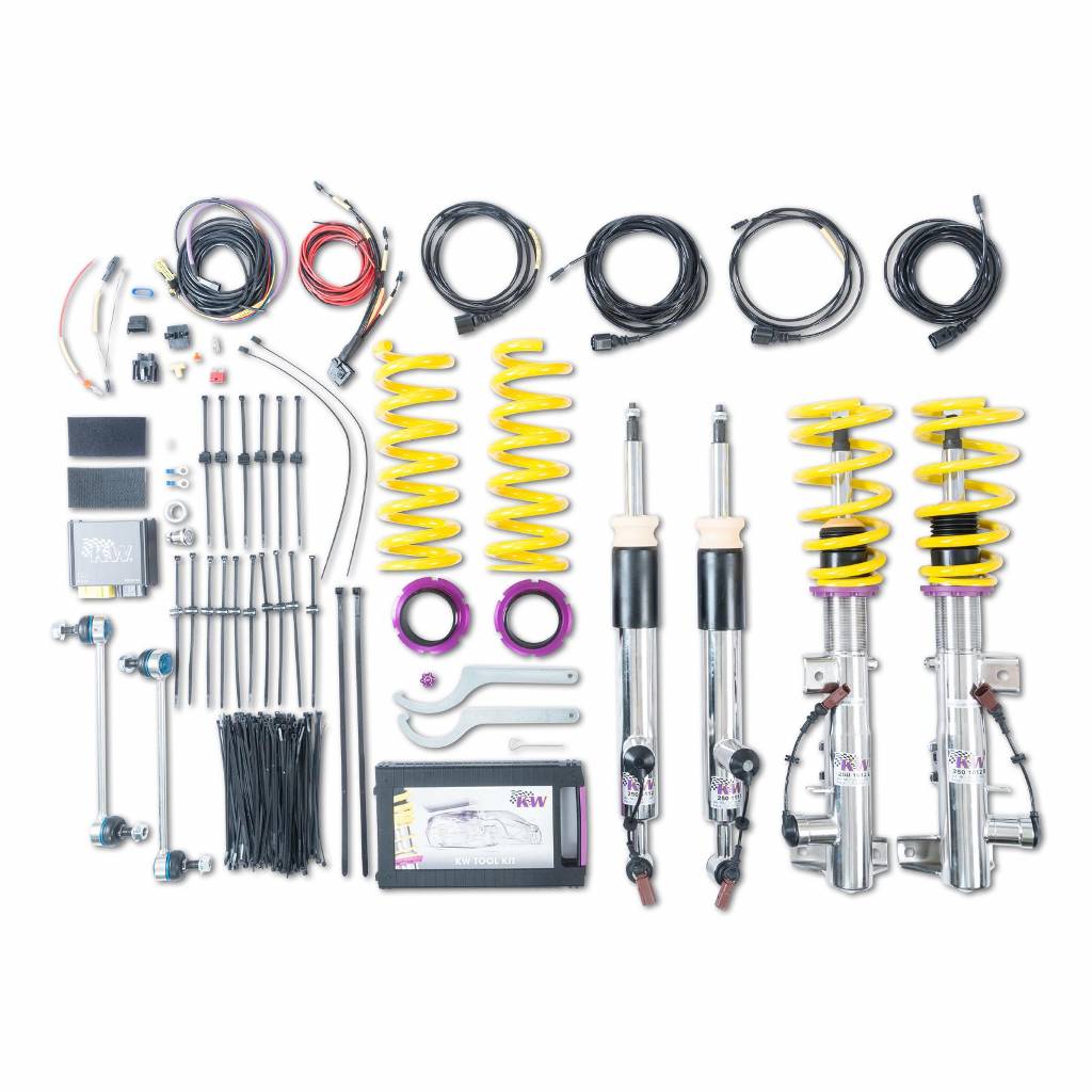 KW 39025004 Coilover Kit INOX DDC ECU MERCEDES-BENZ C-Klasse / c-class C63 AMG; (204, 204AMG, 204K, 204K AMG) 09/07- Photo-0 