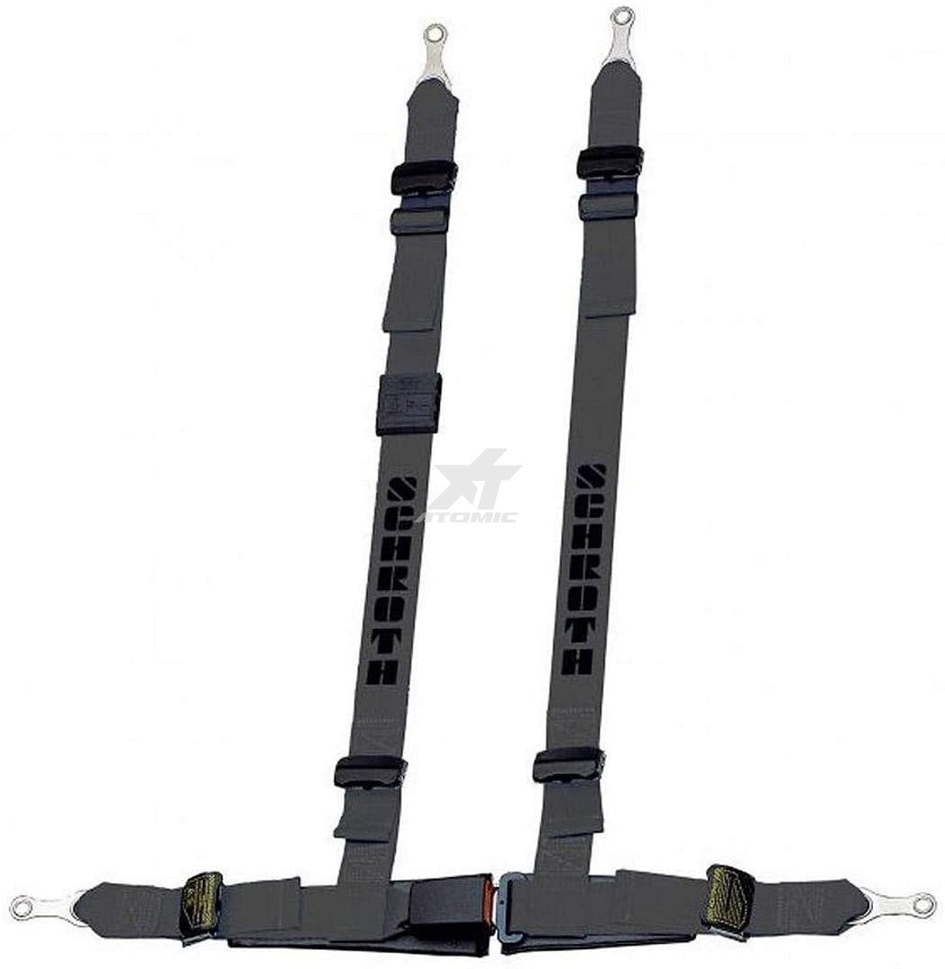 SCHROTH 13590E Seat belt 4-point right 50 mm (2 “) Rallye Cross asm (black) ECE Photo-0 