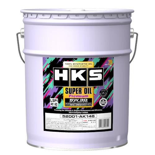 HKS 52001-AK146 Super Oil Premium 5W-30 API SP 20L Photo-0 