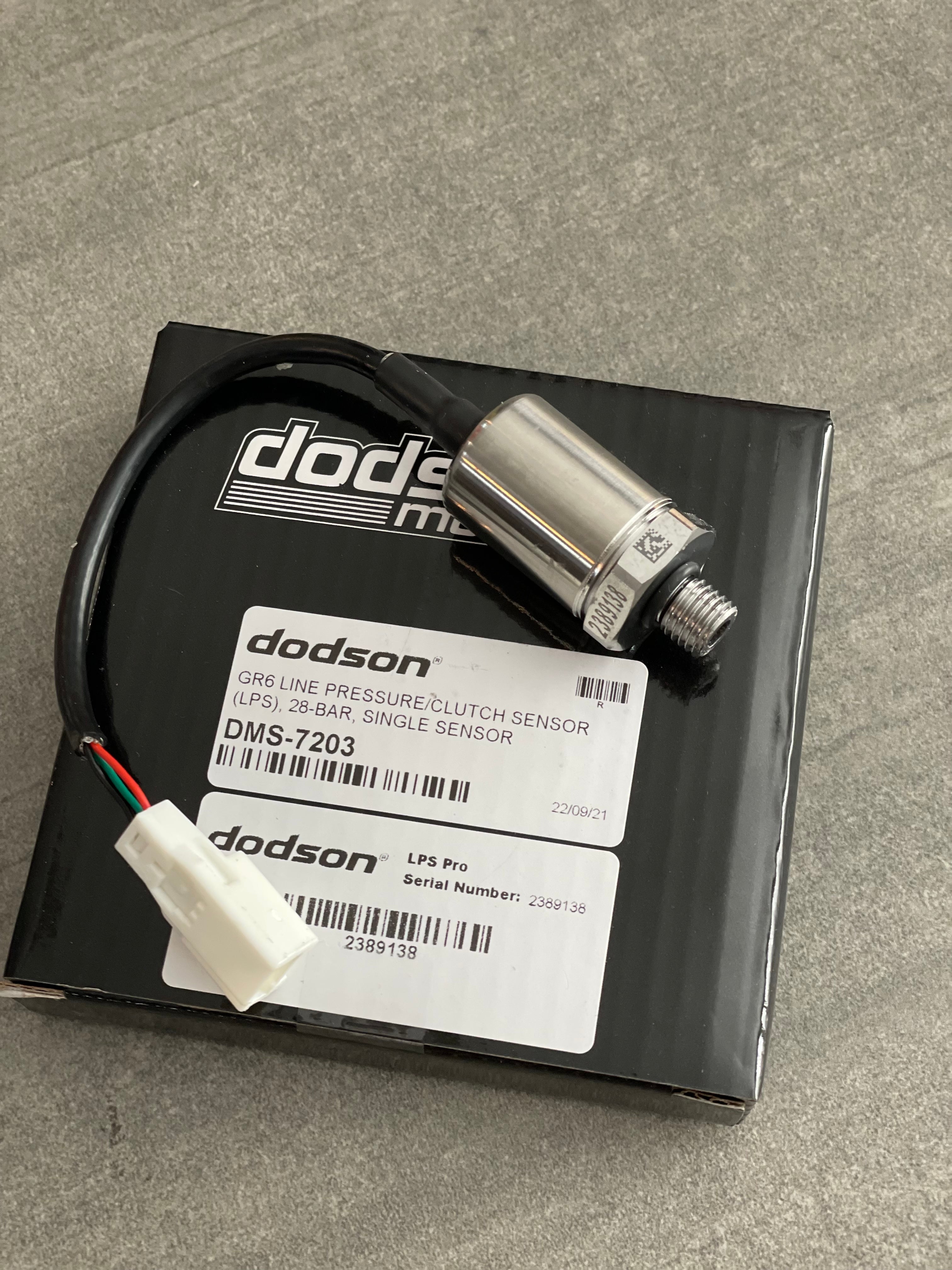 DODSON DMS-7203 Line pressure/clutch sensor (lps), single sensor (oe scaling) for NISSAN GT-R (R35) Photo-0 